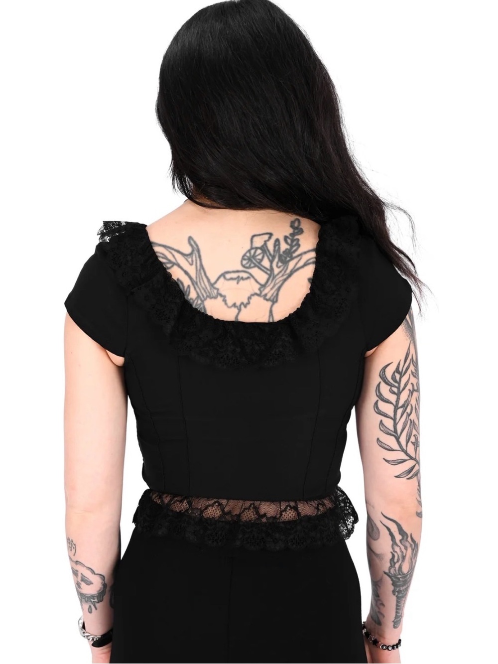 Foxblood Alena corset top - Picture 2 of 7